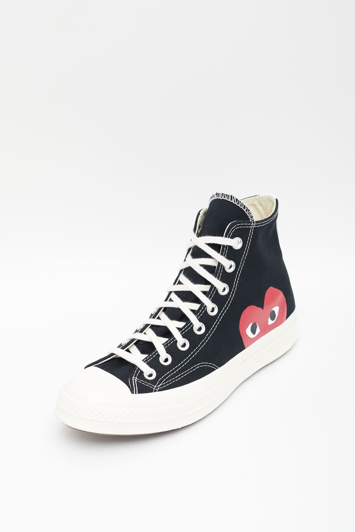 COMME DES GARCONS PLAY CONVERSE CHUCK TAYLOR 70 HIGH SNEAKERS IAMNUE