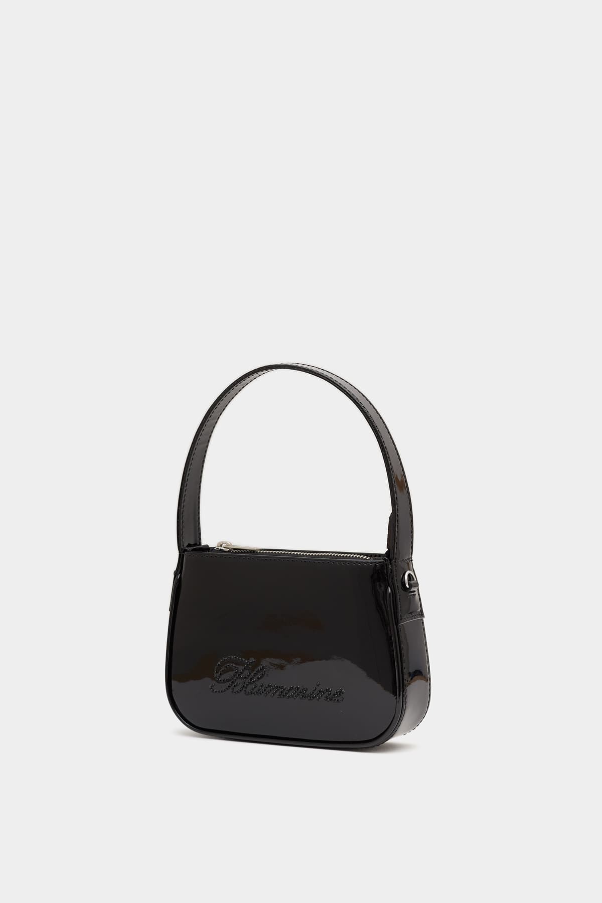 Blumarine Mini Patent Leather Top Handle Bag In Lipstick Red | ModeSens