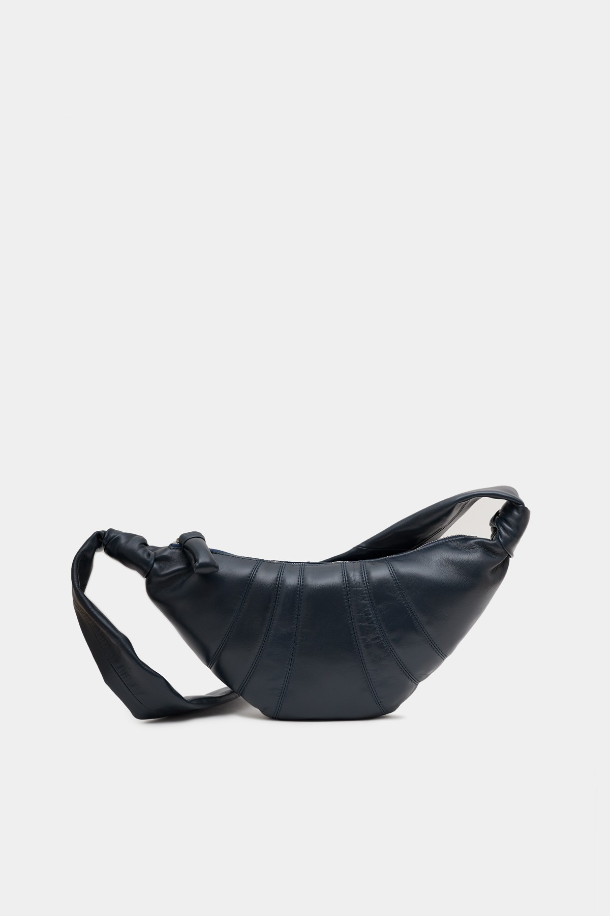LEMAIRE MIDNIGHT BLUE SMALL CROISSANT BAG IAMNUE