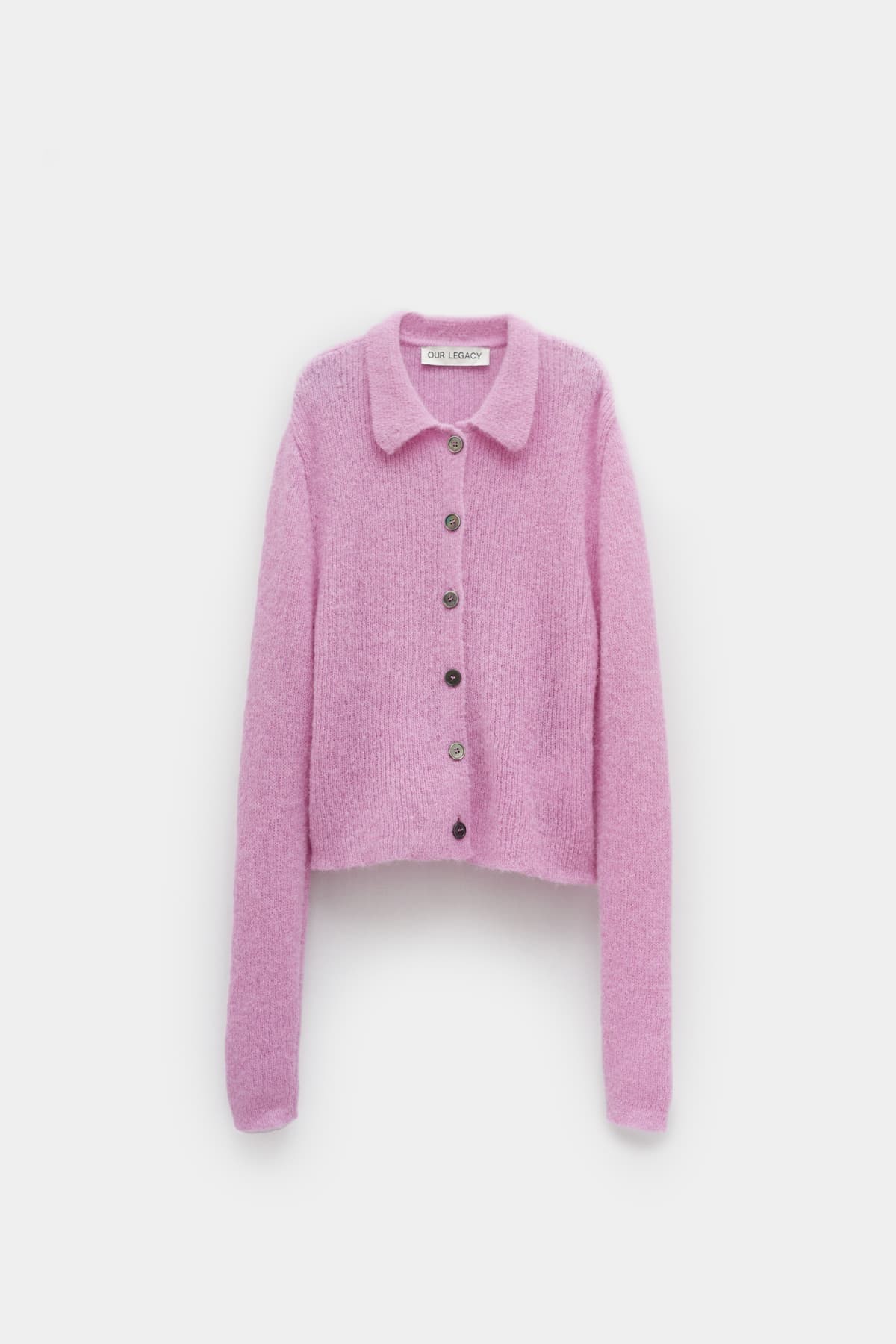 OUR LEGACY CANDYFLOSS MAZZY POLO CARDIGAN IAMNUE