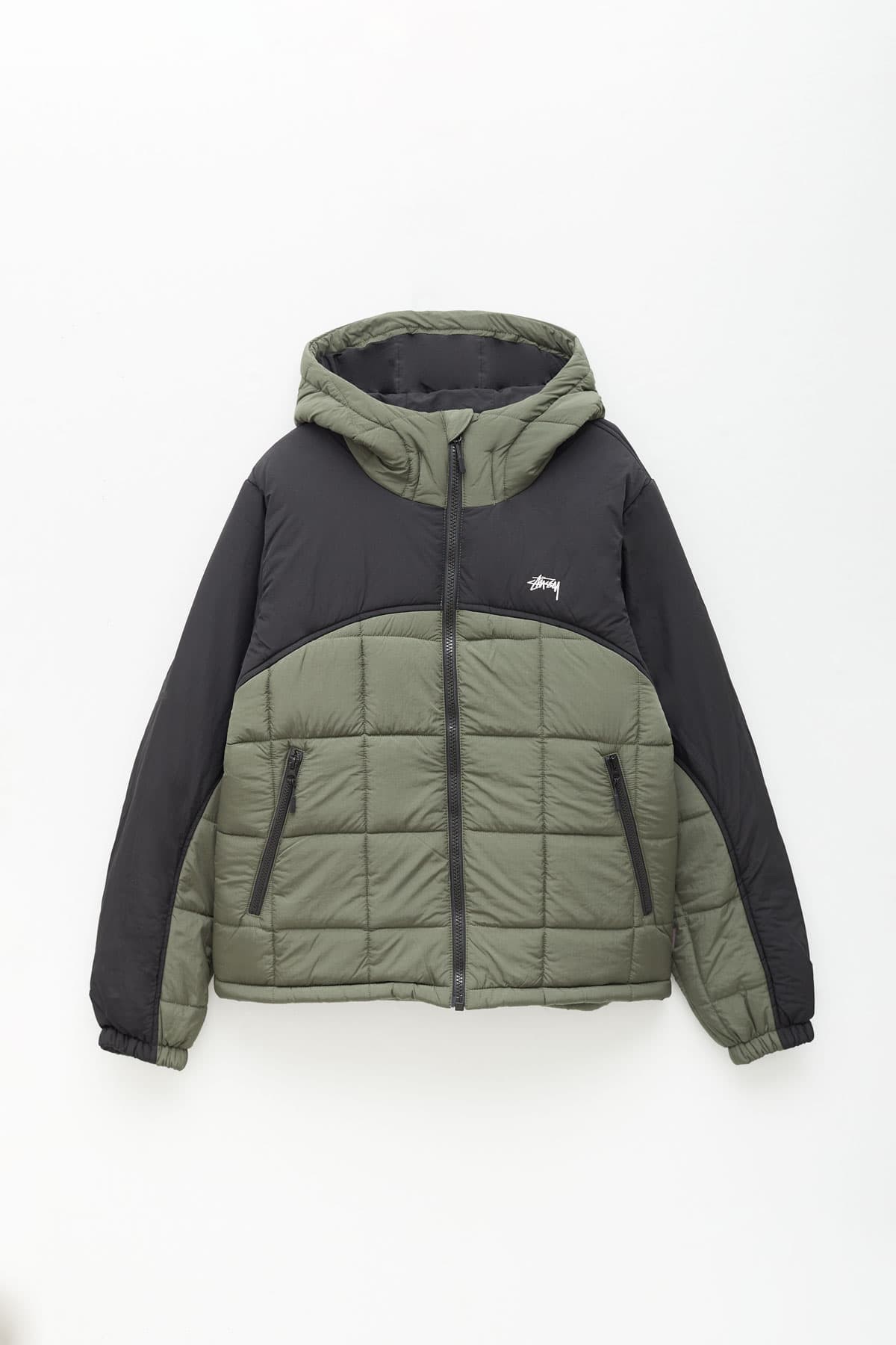 Stussy Primaloft Mountain Jacket (Olive Black) | forum.iktva.sa