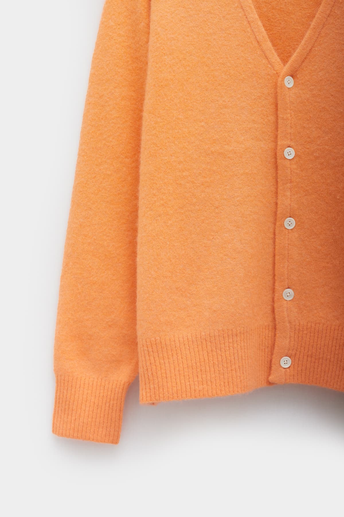 Orange Stüssy Brushed Cardigan