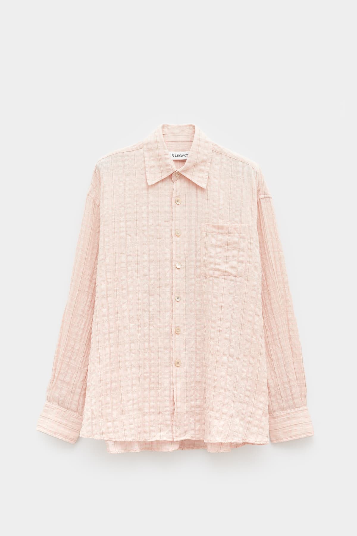 OUR LEGACY PINK PICNIC CHECK BORROWED SHIRT IAMNUE