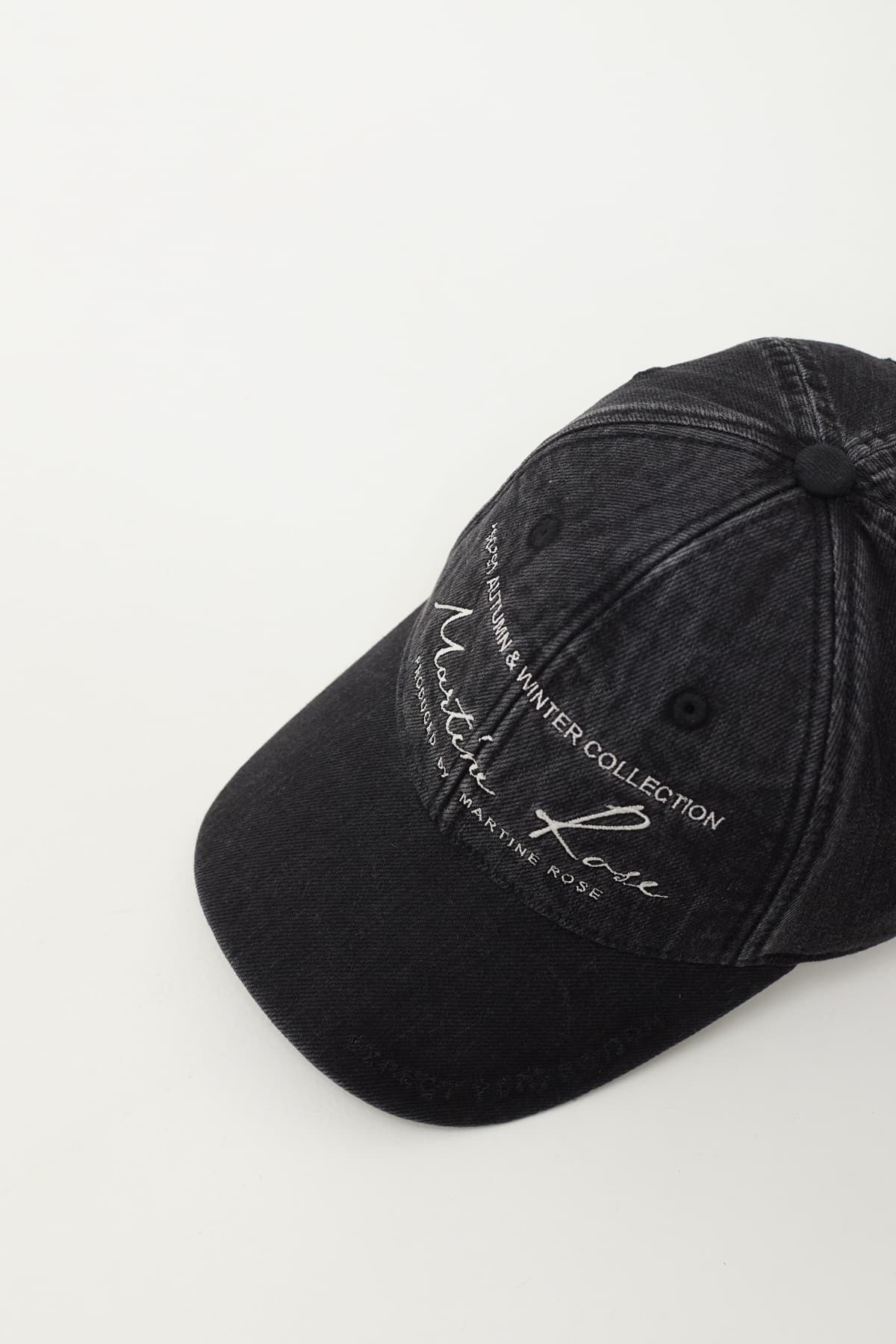 Black & Blue Sports Cap by Martine Rose on Sale