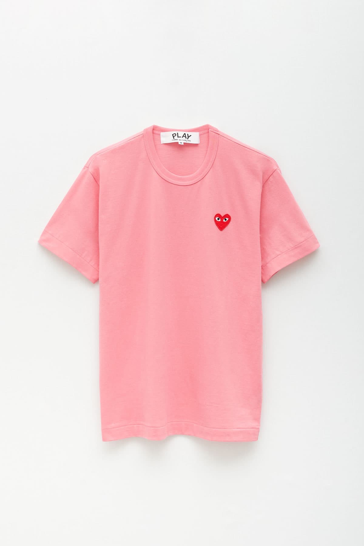 COMME DES GARCONS PLAY PINK T-SHIRT IAMNUE