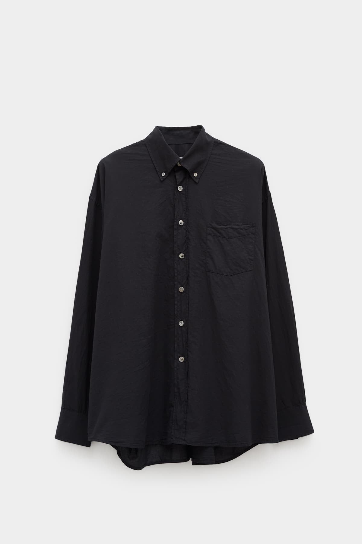 OUR LEGACY BLACK VOILE BORROWED BD SHIRT