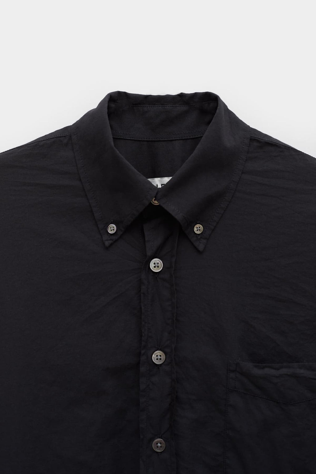 OUR LEGACY BLACK VOILE BORROWED BD SHIRT