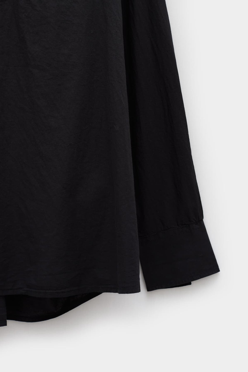 OUR LEGACY BLACK VOILE BORROWED BD SHIRT