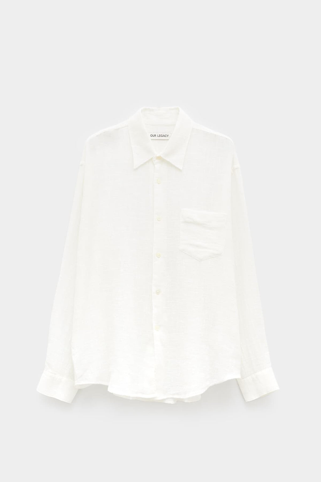 OUR LEGACY OFF WHITE COCO SHIRT