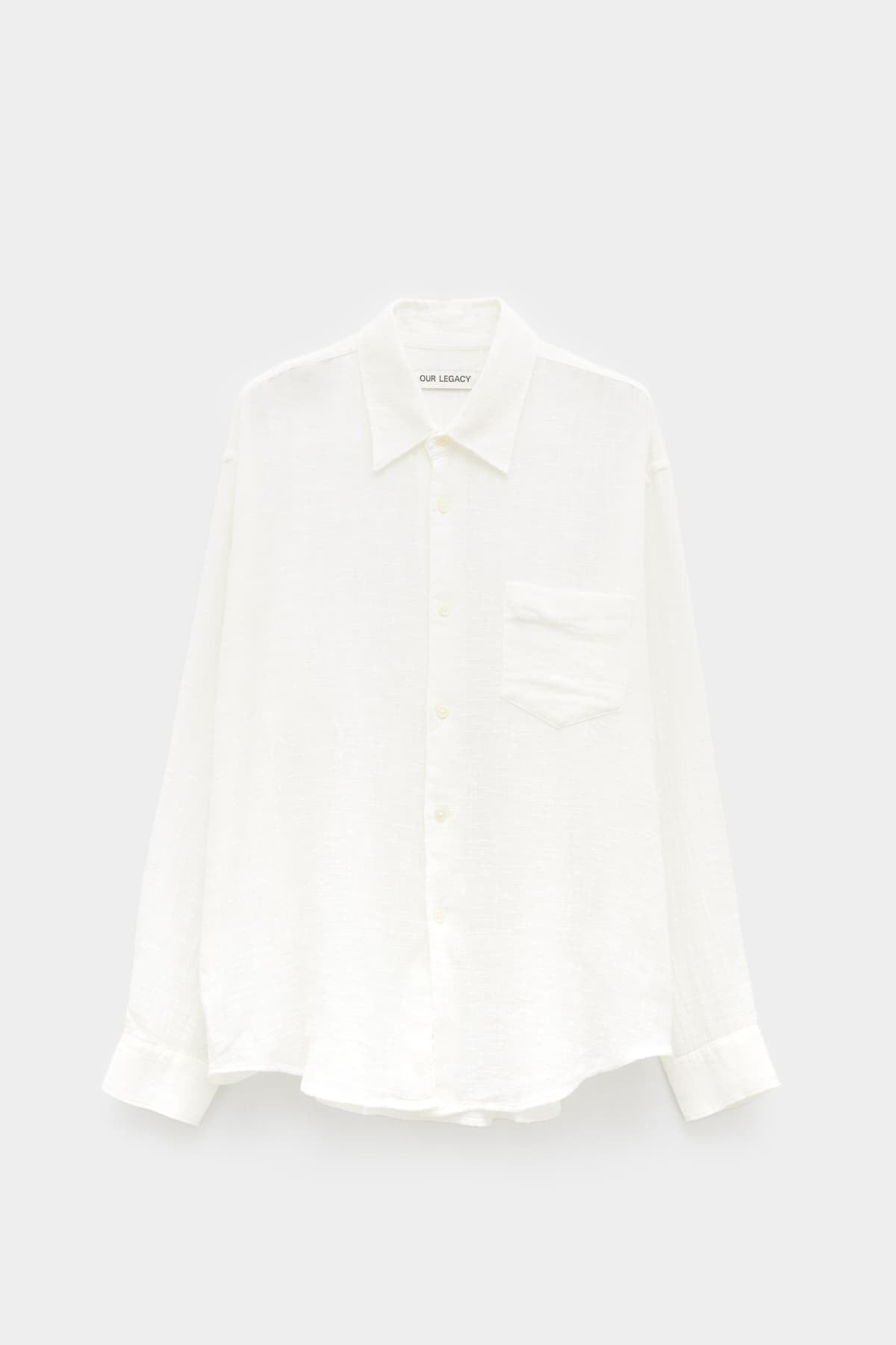 OUR LEGACY OFF WHITE COCO SHIRT