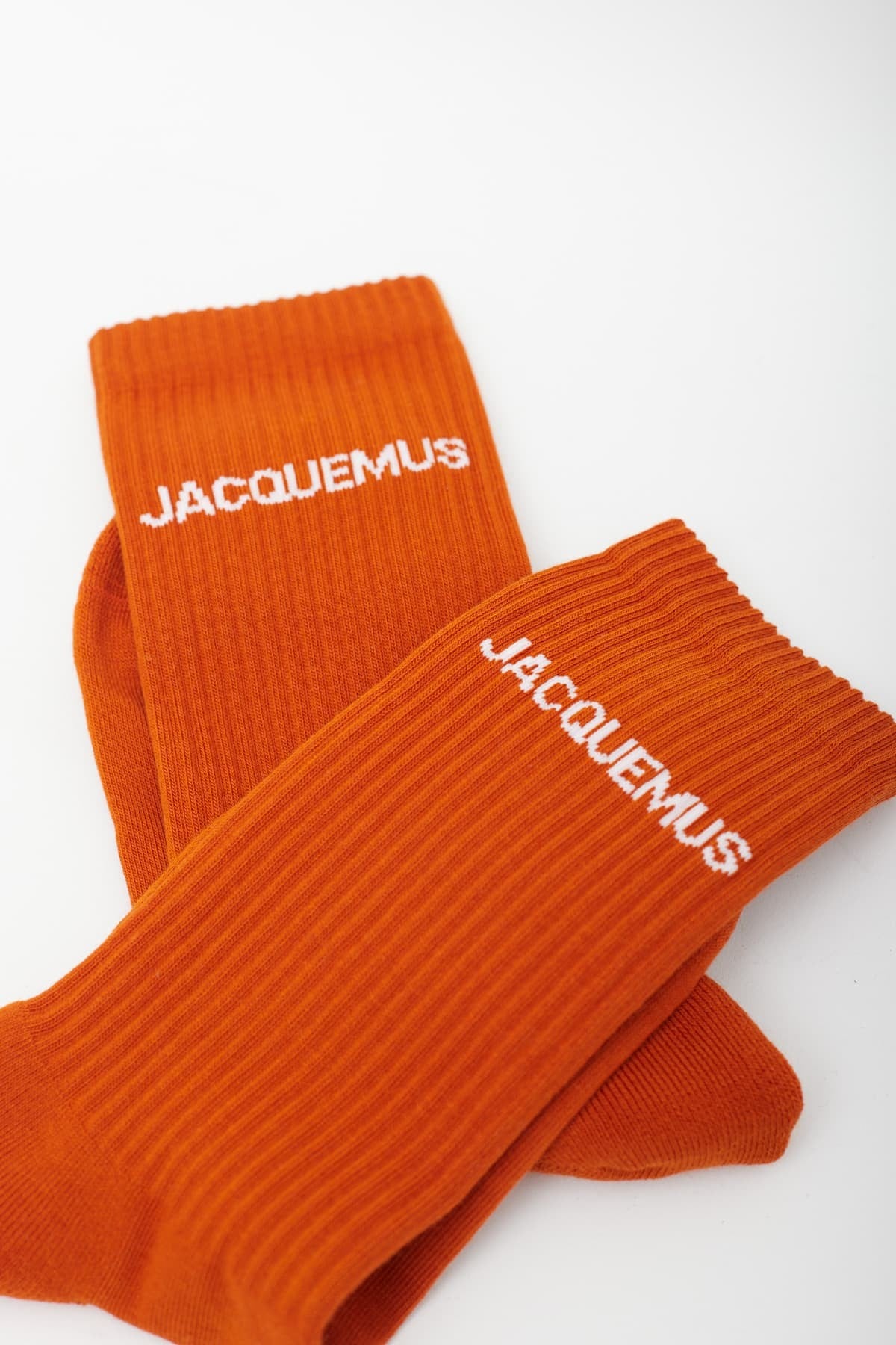 JACQUEMUS ORANGE JACQUEMUS SOCKS