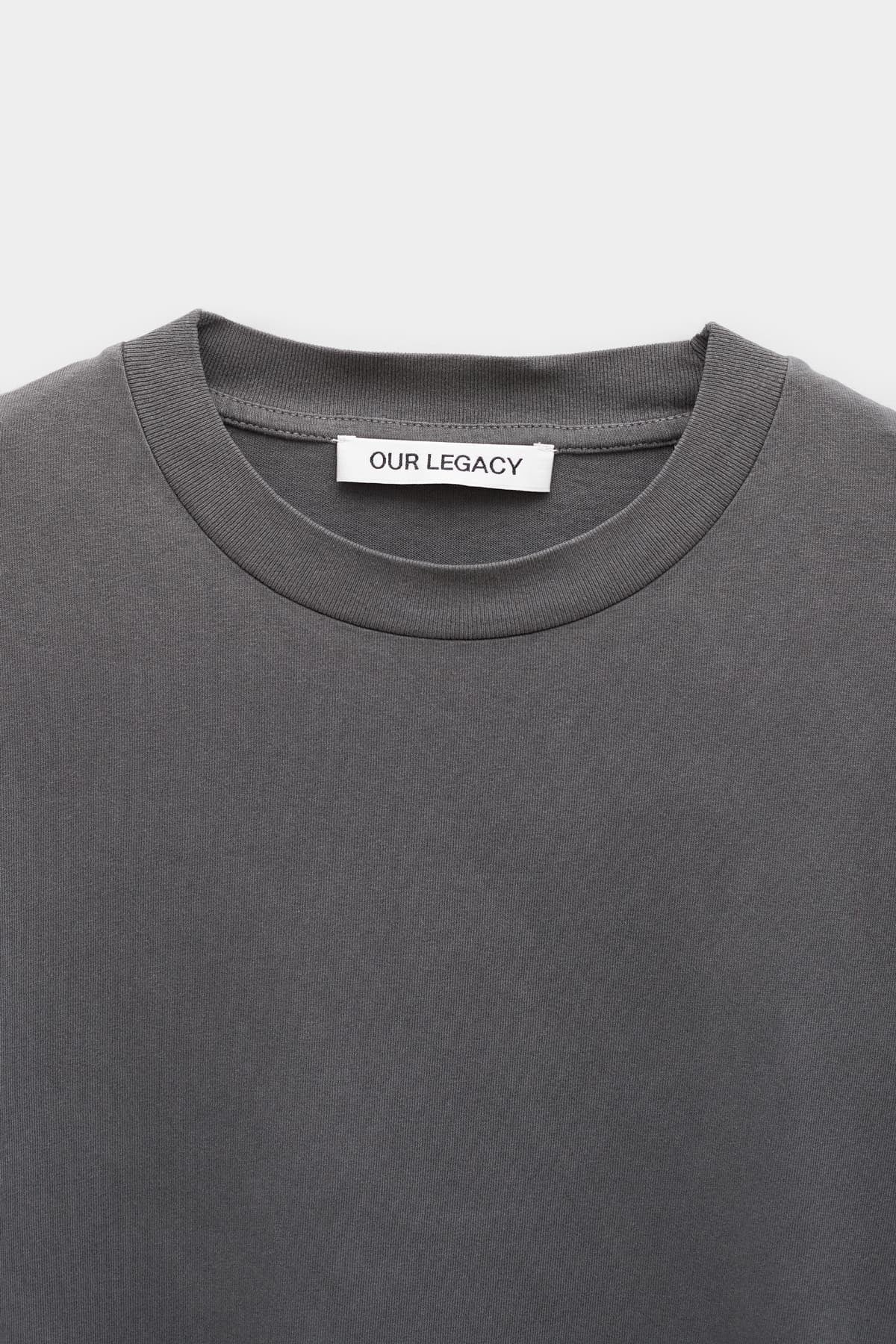OUR LEGACY WORN BLACK BOX T SHIRT