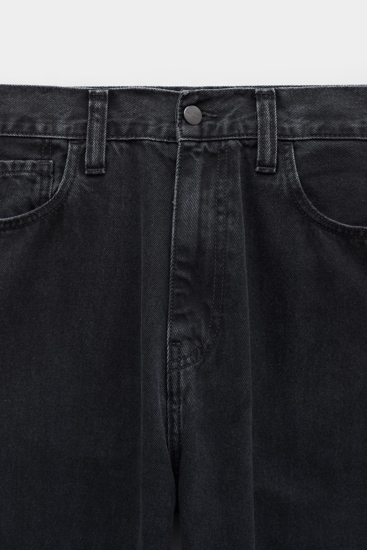 CARHARTT WIP BLACK STONE WASHED LANDON PANT