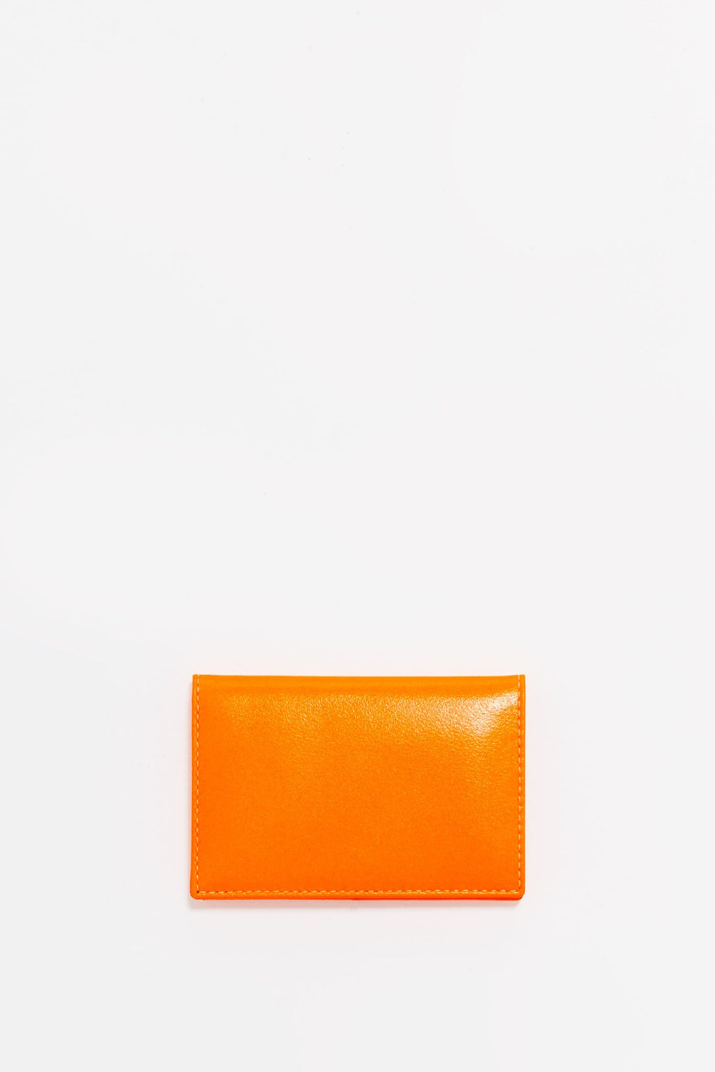 COMME DES GARCONS WALLET LIGHT ORANGE SA6400SF CARDHOLDER