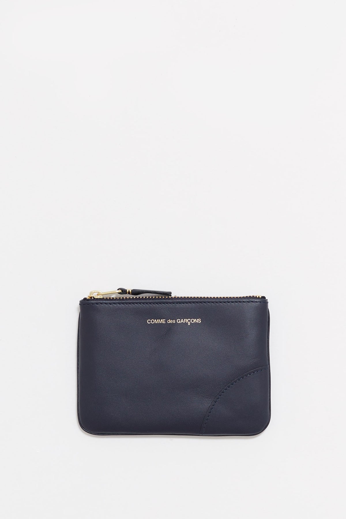 COMME DES GARCONS WALLET NAVY SA8100 WALLET