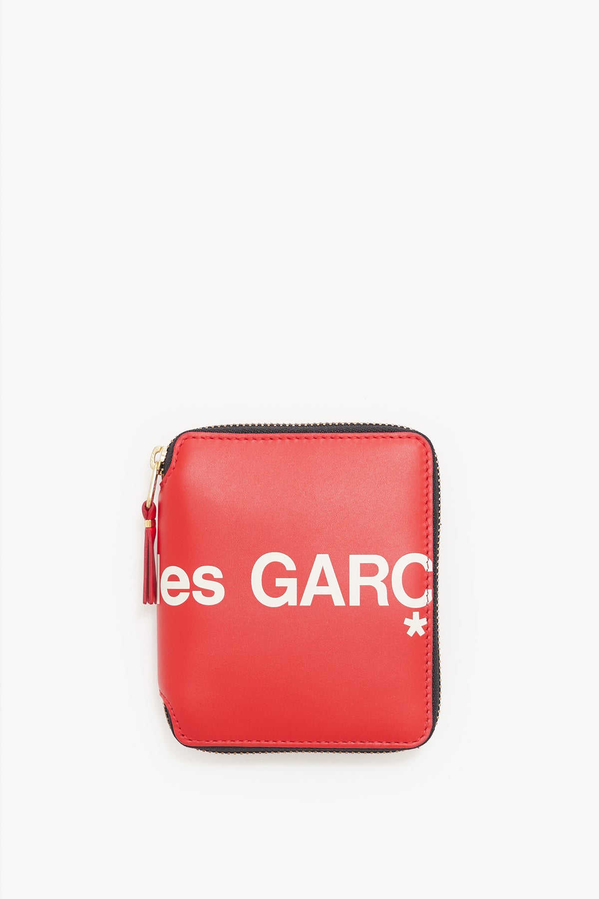 COMME DES GARCONS RED HUGE LOGO WALLET