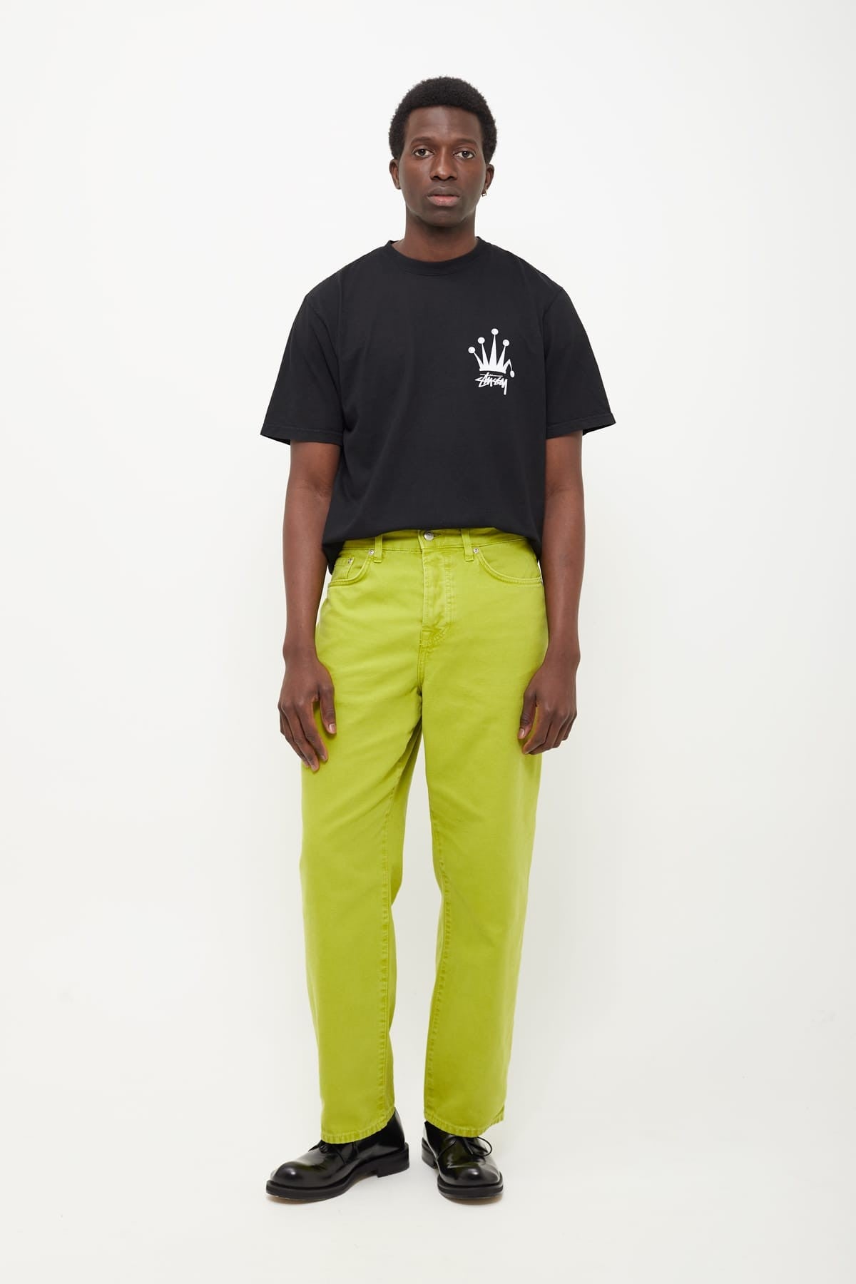 STUSSY CACTUS WASHED CANVAS BIG OL JEANS
