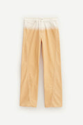 LANVIN VANILLA TWISTE EFFET DEGRADE DENIM TROUSER