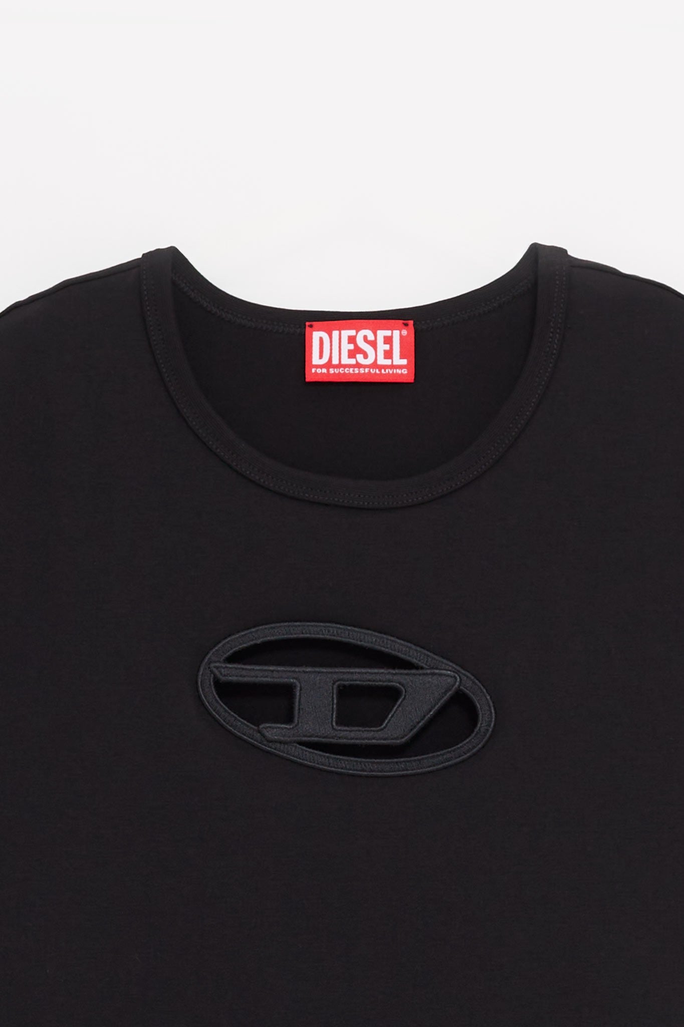 DIESEL BLACK T ANGIE T SHIRT