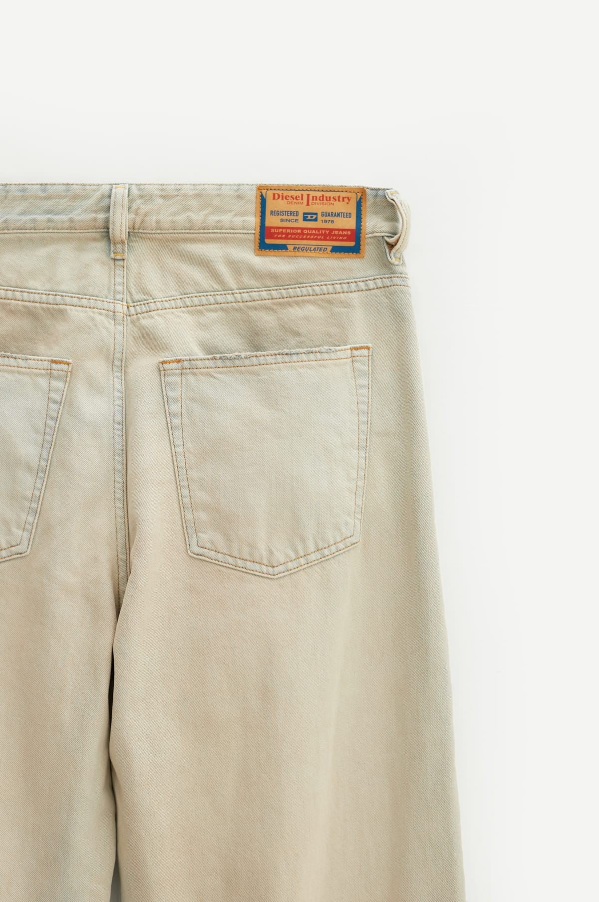 DIESEL CLEAR BLUE 1996 D SIRE DENIM TROUSER
