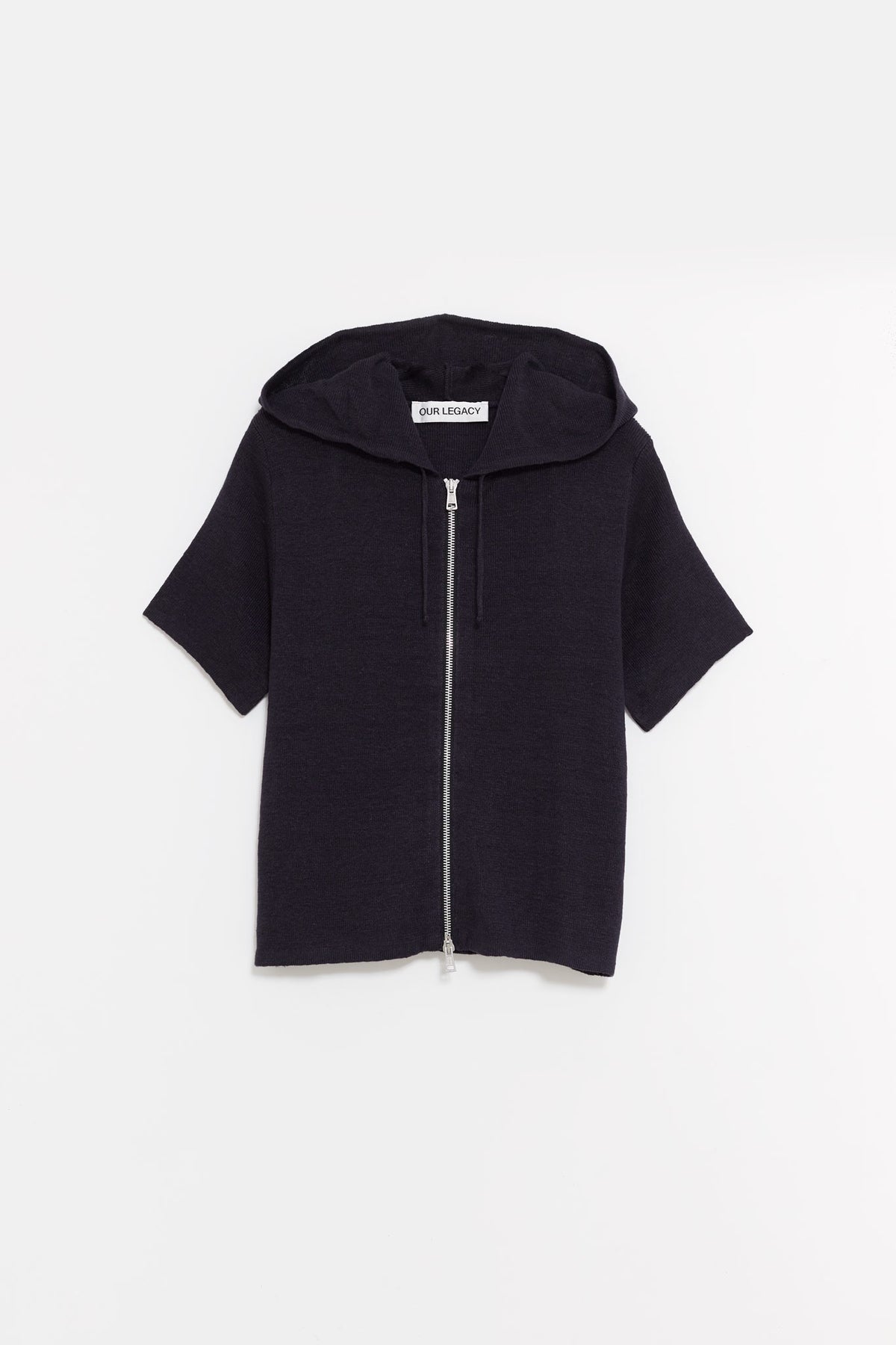 OUR LEGACY WISCONSIN REFINED KNITTED SLIM HOODIE