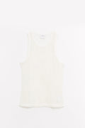 COURREGES SAND AC FISHNET TANK TOP