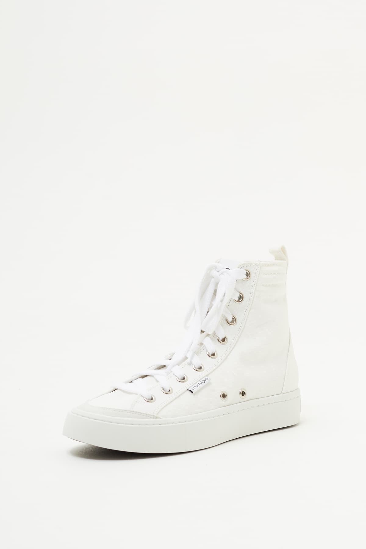 COURREGES HERITAGE WHITE CANVAS 01 SNEAKERS
