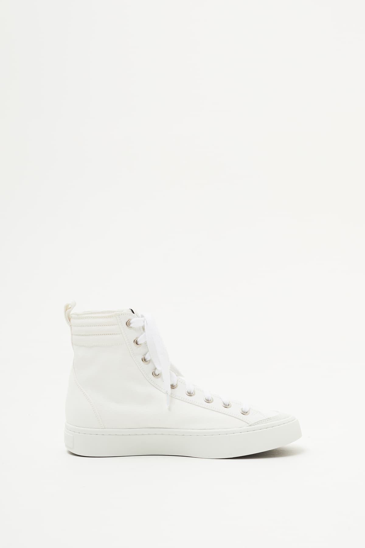 COURREGES HERITAGE WHITE CANVAS 01 SNEAKERS