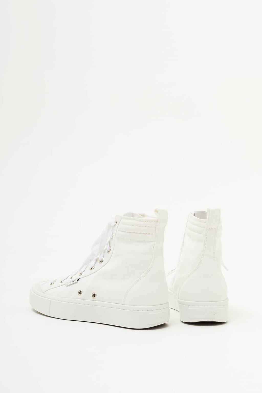 COURREGES HERITAGE WHITE CANVAS 01 SNEAKERS