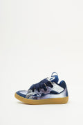 LANVIN CORNFLOWER CURB SNEAKERS