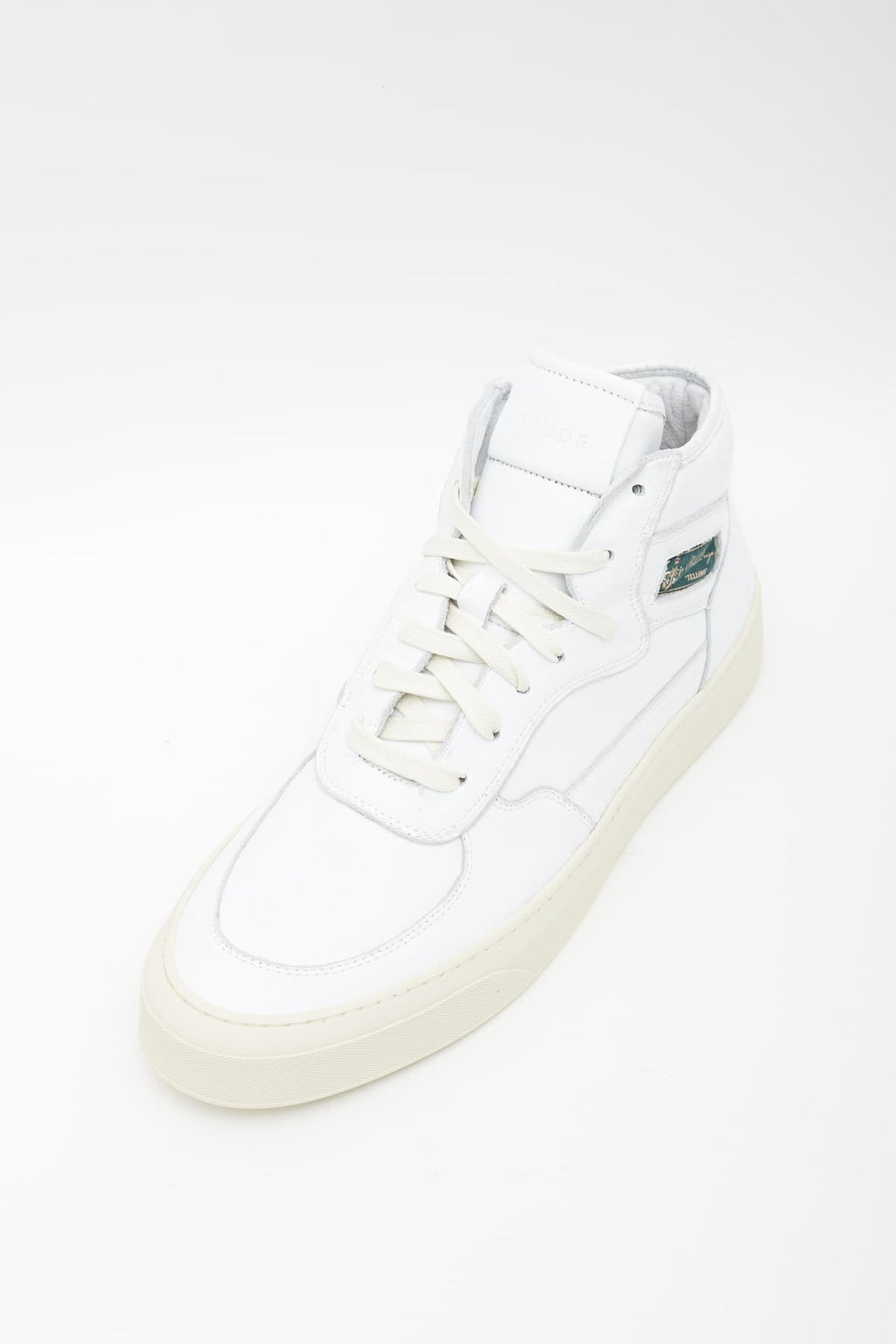 RHUDE WHITE CABRIOLETS HI SNEAKERS