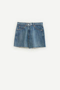 OUR LEGACY MID BLUE COVER SKIRT