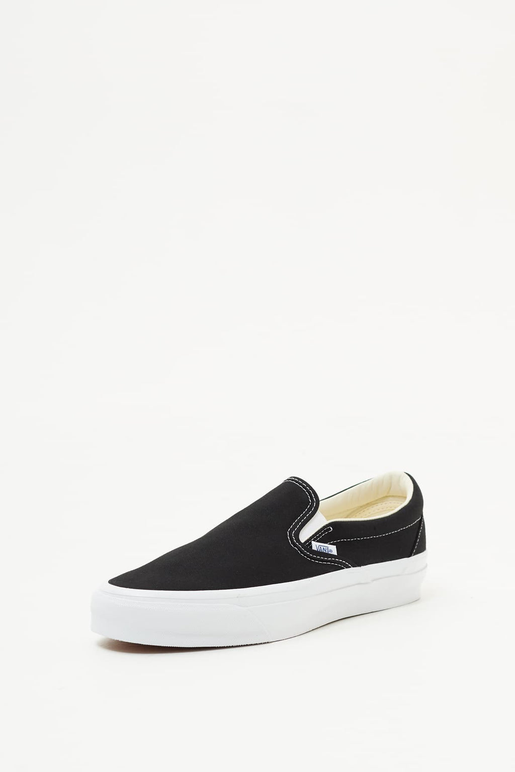 VANS OTW BLACK WHITE SLIP ON REISSUE 98 SNEAKERS