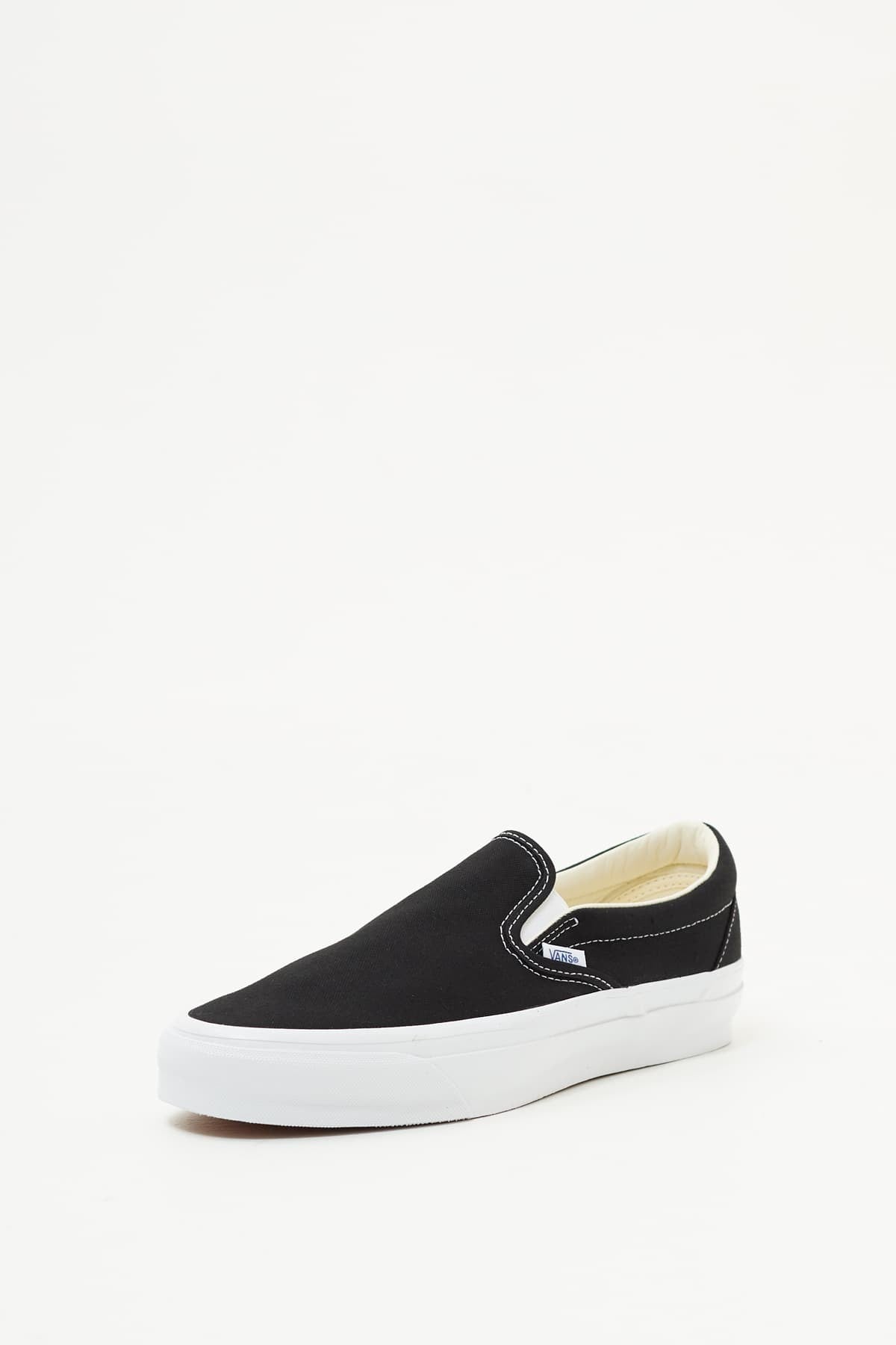 VANS OTW BLACK WHITE SLIP ON REISSUE 98 SNEAKERS