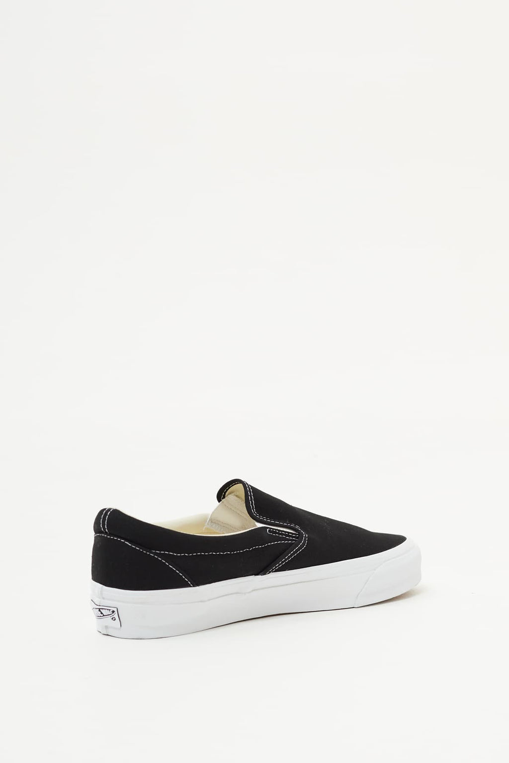 VANS OTW BLACK WHITE SLIP ON REISSUE 98 SNEAKERS
