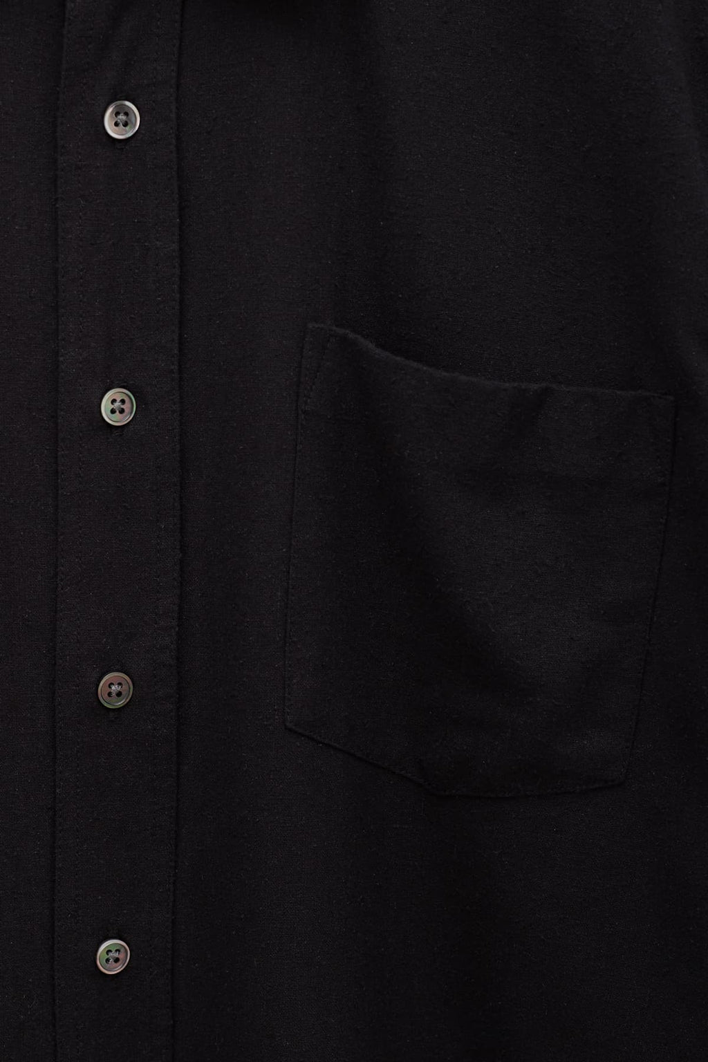 OUR LEGACY BLACK SILK CLASSIC SHIRT