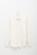 OUR LEGACY WHITE SILK CLASSIC SHIRT