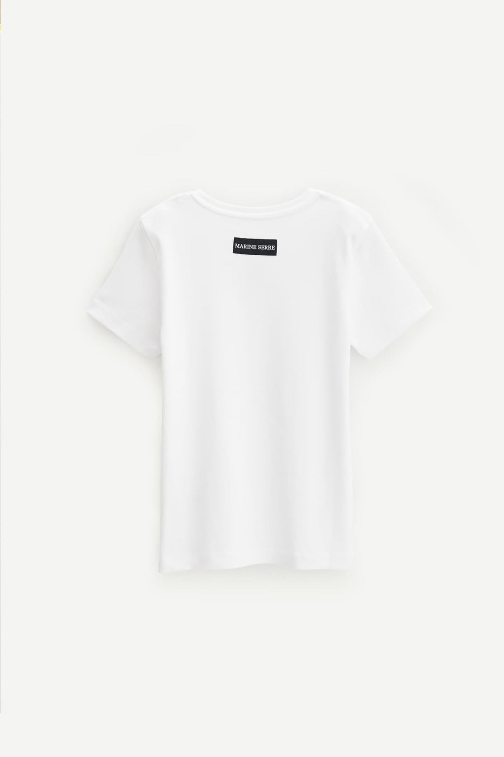 MARINE SERRE WHITE MOON LOGO BABY FIT T SHIRT