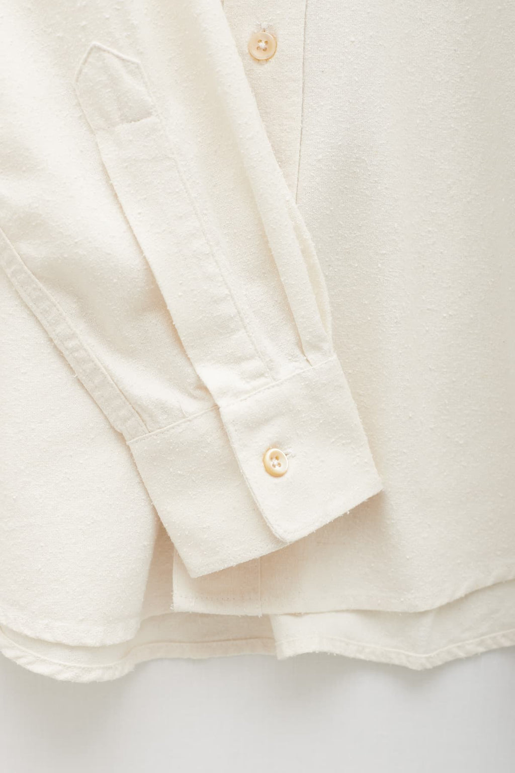 OUR LEGACY WHITE SILK CLASSIC SHIRT