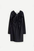 COPERNI BLACK TWISTED CUT OUT JERSEY DRESS