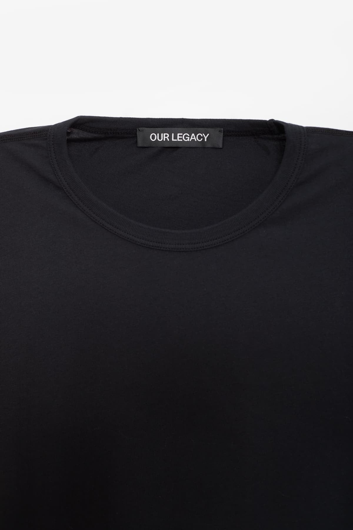 OUR LEGACY BLACK CLEAN NEW BOX T SHIRT