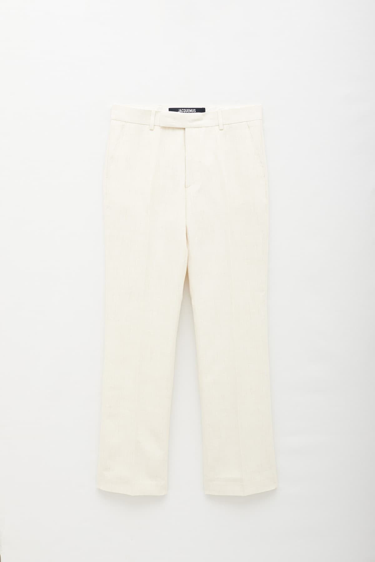 JACQUEMUS OFF WHITE LE PANTALON FEIJOA TROUSER