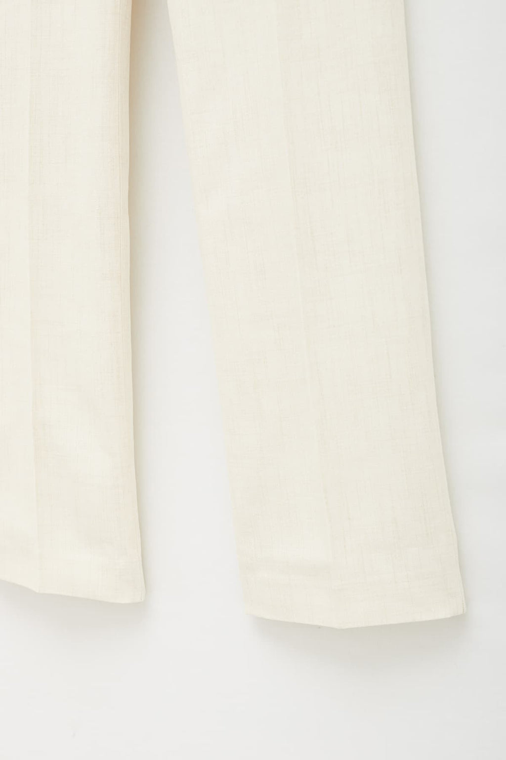 JACQUEMUS OFF WHITE LE PANTALON FEIJOA TROUSER