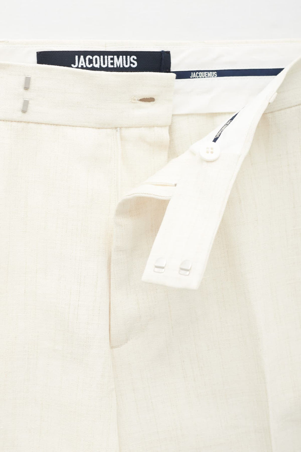 JACQUEMUS OFF WHITE LE PANTALON FEIJOA TROUSER