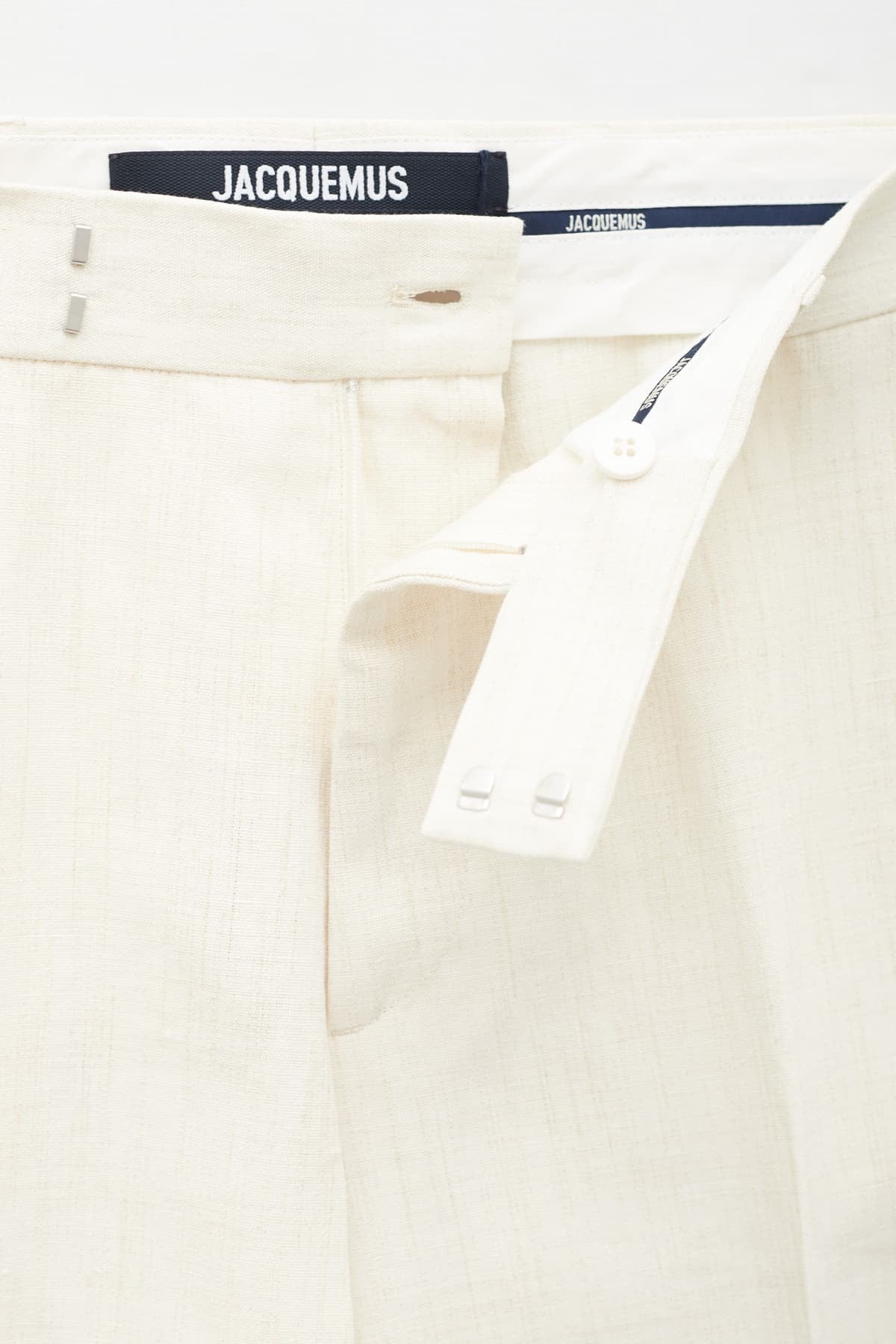 JACQUEMUS OFF WHITE LE PANTALON FEIJOA TROUSER