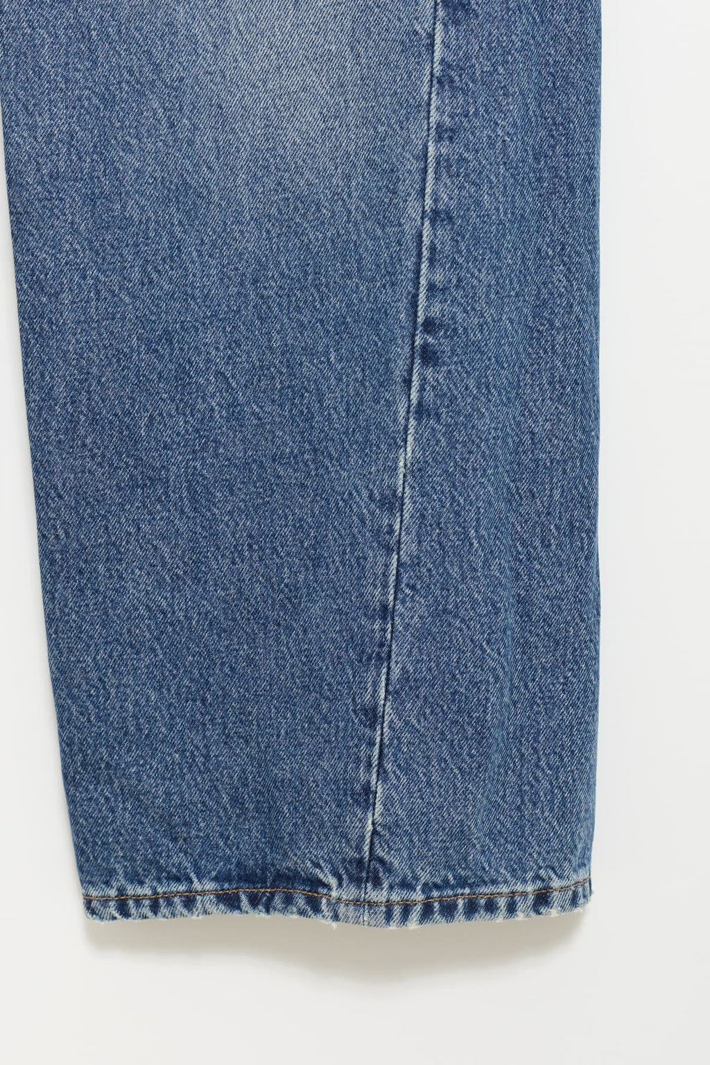 SUNFLOWER MID BLUE WIDE TWIST TROUSER
