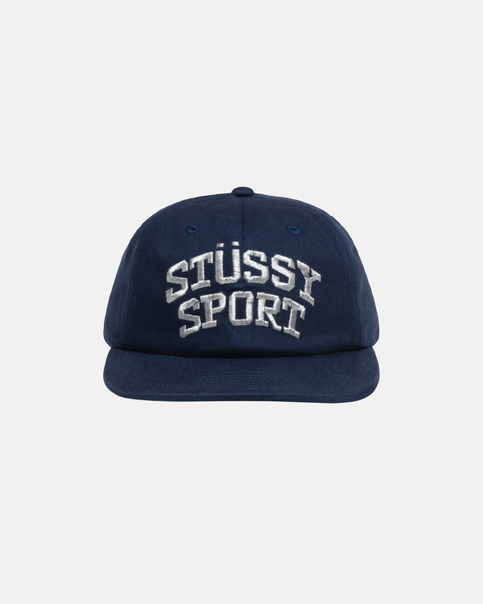 STUSSY NAVY METALLIC MD SPORT CAP