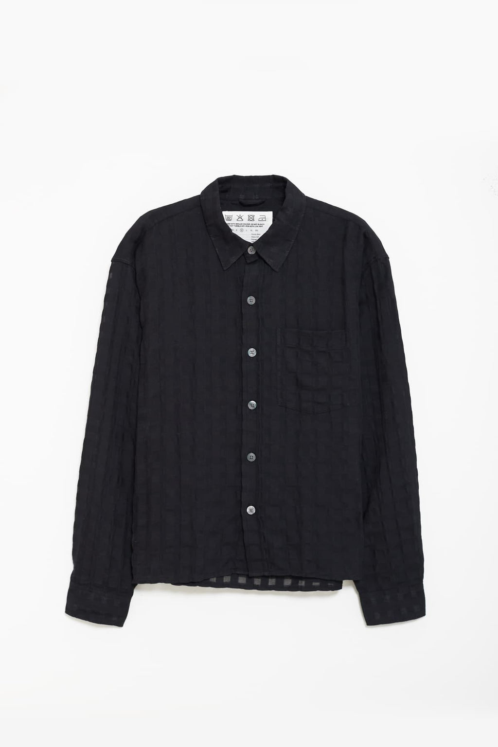 MFPEN BLACK CHECK PRIORITY SHIRT