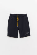 RHUDE VINTAGE BLACK SWEATSHORTS