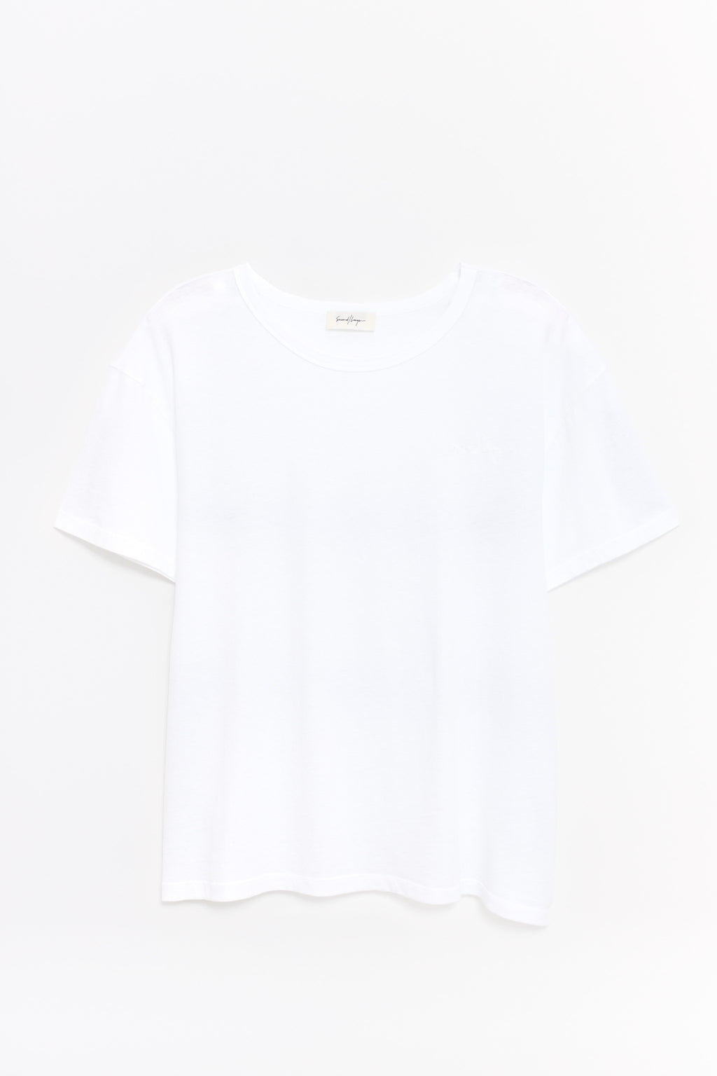 SECOND LAYER WHITE CORE MINI T SHIRT